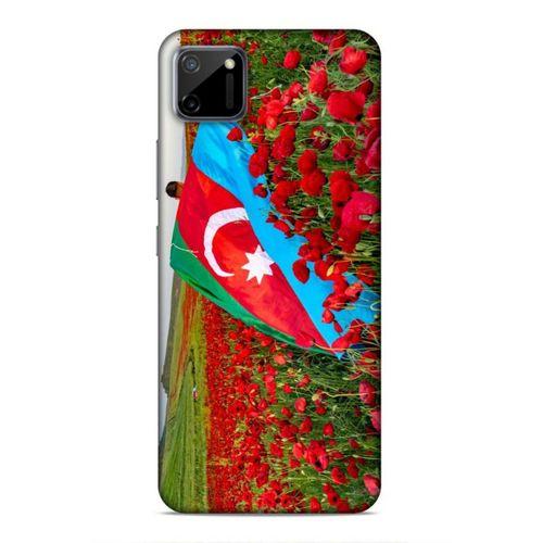 Realme C11 Uyumlu Kılıf Azarbaijan (8) Baskılı Kılıf Azərbaycan Lale