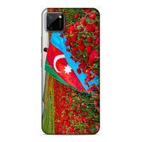 Realme C11 Uyumlu Kılıf Azarbaijan (8) Baskılı Kılıf Azərbaycan Lale