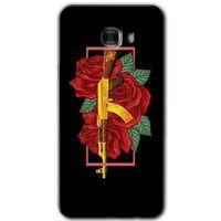 Potkal Hediye Fabrikası Samsung Galaxy C7 Kılıf HD Desen Baskılı Arka Kapak - Bedel