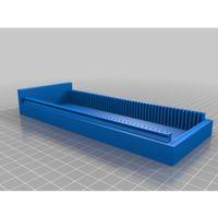 Mikroskop Slayt Kutusu 61mm Slaytlar için 3D Baskı (Bu ürün Sadece Plastik parçadır - Almadan Önce Soru Sorabilirsiniz)