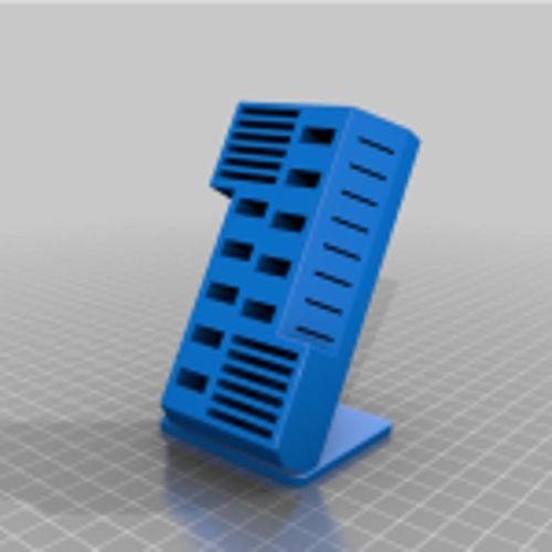 Ayakta USB ve SD Kart Tutucu STL (Bu ürün Sadece Plastik parçadır - Almadan Önce Soru Sorabilirsiniz)