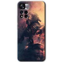 Potkal Hediye Fabrikası Xiaomi Redmi Note 11 Pro Plus 5G Kılıf HD Desen Baskılı Arka Kapak - Atatürk Portre