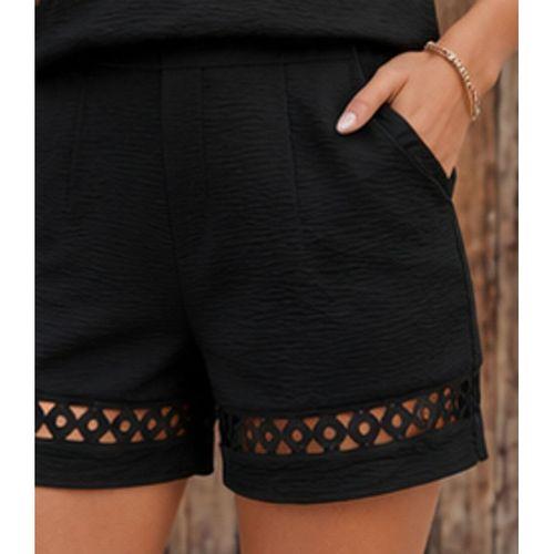 Kadın Kısa Kollu V Yakalı Bluz Ve Short Ikili Takım