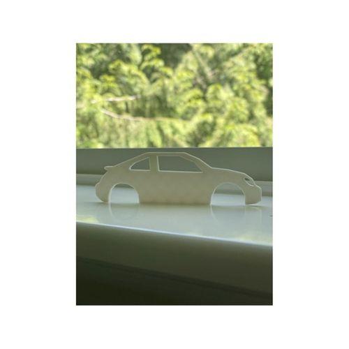 Volkswagen Beetle Siluet (Bu ürün Sadece Plastik parçadır - Almadan Önce Soru Sorabilirsiniz)