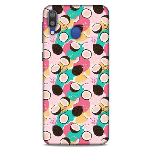 Frutix Hindistan Cevizi 01 Samsung Galaxy M20 Kılıf Desenli Silikon