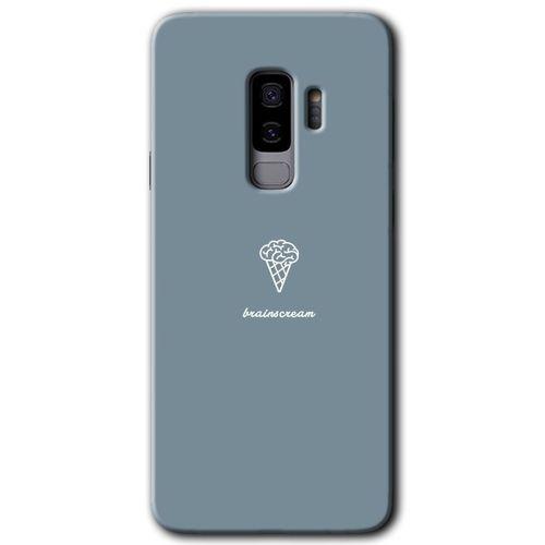 Potkal Hediye Fabrikası Samsung Galaxy S9 Plus Kılıf HD Desen Baskılı Arka Kapak - Beyin Gıdası