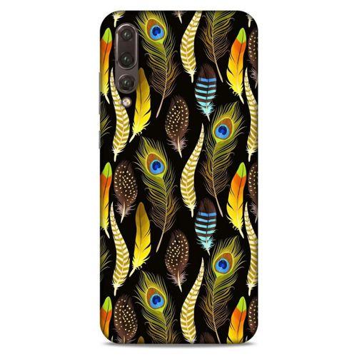 Huawei P20 Pro Kılıf Desenli Özel Seri Tüyler (7) Telefon Kılıfı
