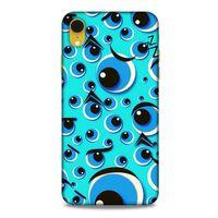 Nazarium (19) Desenli Silikon Kapak Apple iPhone XR Kılıf