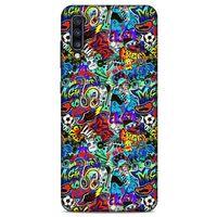 Graffitix (24) Desenli Silikon Kapak Samsung Galaxy A70 Kılıf