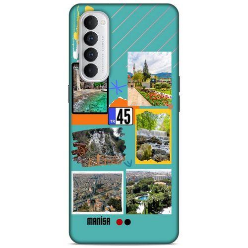 Lopard Oppo Reno 4 Pro Uyumlu Kılıf Şehirli ※ (45) Manisa Liquid Air Kılıf