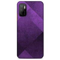 Samsung Galaxy A12 Uyumlu Kılıf Mor Delisi (16) Kalın Kılıf Üçgen
