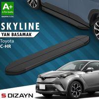S-Dizayn Toyota C-HR Skyline Siyah Yan Basamak 173 Cm 2016-2023 A+ Kalite