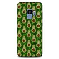 Frutix Avokado 02 Samsung Galaxy S9 Kılıf Desenli Silikon