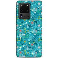 Samsung Galaxy S20 Ultra Kılıf Kelebek Etkisi (44) Tough Armor Kılıf Karışık Renkli