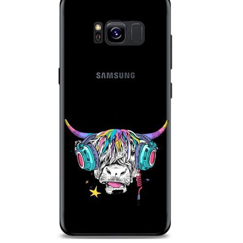 Zoologix (8) Samsung Galaxy Note 5 Şeffaf Kılıf Silikon Desenli