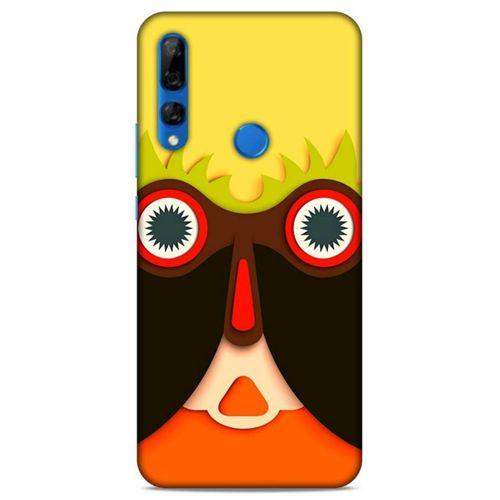 Lopard Huawei Y9 Prime 2019 Uyumlu Kılıf Soyut Sanat (4) Desenli Koruma Kılıfı