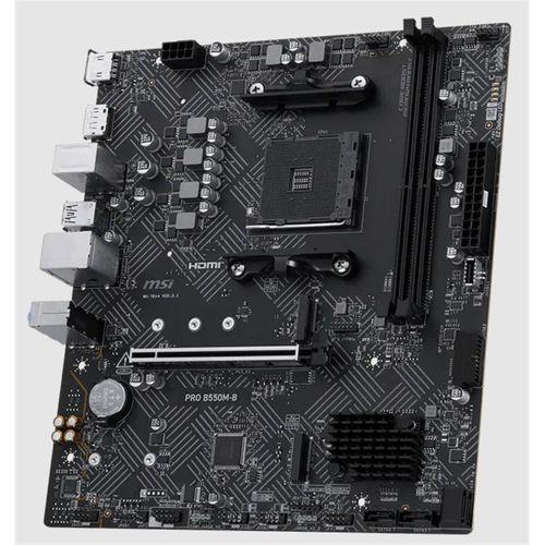 MSI PRO B550M-B DDR4 4600MHZ 1XHDMI 2XM.2 MATX AM4 (AMD AM4 5000/5000G/4000G/3000/3000G SERİLERİ İLE UYUMLU)