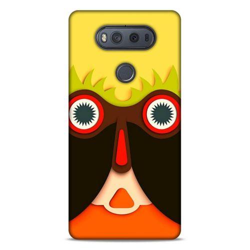 Lopard LG K61 Uyumlu Kılıf Soyut Sanat (4) Desenli Koruma Kılıfı