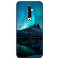 Lopard Oppo Reno 2z Uyumlu Kılıf Gece'S (35) Fit Design Kılıf Kuzey Işıkları