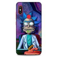 Xiaomi Redmi Note 6 Pro Uyumlu Kılıf Rick And Morty (45) Liquid Air Kılıf Decoy