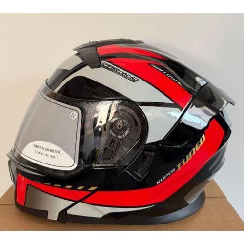ÇENE AÇILIR KASK MX 912 - Vizörlü