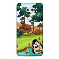 Retro (10) Desen Full Koruma Kılıfı Renkli LG K40S Kılıf