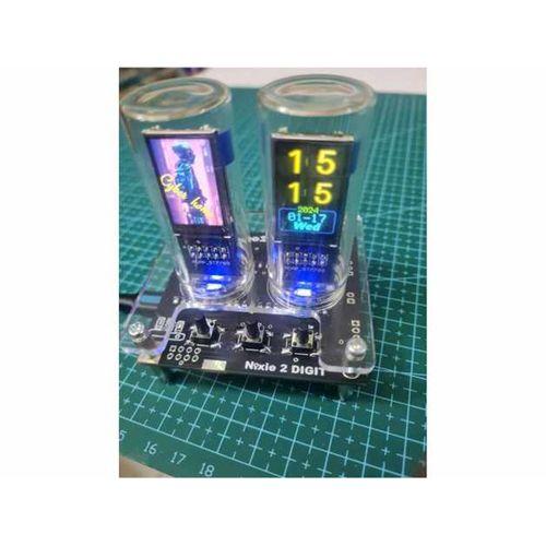 2 HANELİ Nixie LCD Saat (Bu ürün Sadece Plastik parçadır - Almadan Önce Soru Sorabilirsiniz)