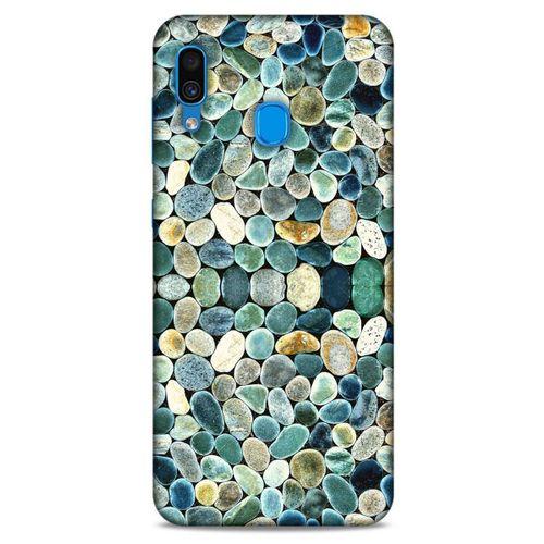 Samsung Galaxy A30 Kılıf Baskılı Özel Seri Taşlı (48) Bumper Kılıf
