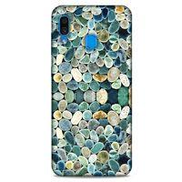 Samsung Galaxy A30 Kılıf Baskılı Özel Seri Taşlı (48) Bumper Kılıf