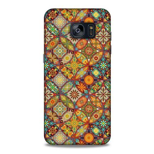 Ethnic Culture (60) Samsung Galaxy S7 Edge Kılıf Silikon Kapak Desenli