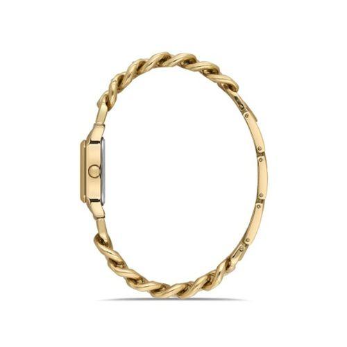 Ferro FL40132A-B Quartz Çelik Altın Rengi 21 mm Kadın Kol Saati