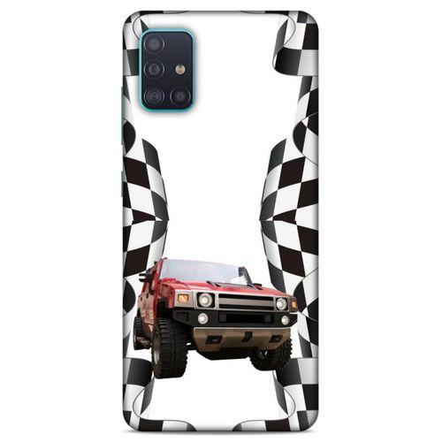 Lopard Samsung Galaxy A51 Uyumlu Kılıf PickUpX (24) Darbe Emici Kılıf Kırmızı Hummel