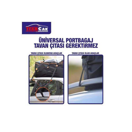 Oto Tavan Bagaj Çantası Portbagaj Araç Üstü Taşıma 350 Lt.