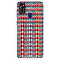 Geometrix 34 Samsung Galaxy M21 Kılıf Silikon Kapak