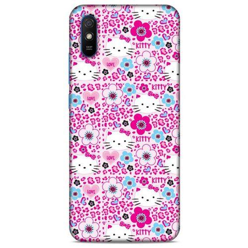 Lopard Xiaomi Redmi 9A Uyumlu Kılıf Kediler (2) Kabı Hello Kitty