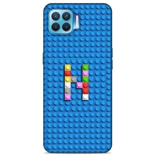 Lopard Oppo Reno 4 Lite Uyumlu Kılıf BloX (25) Antişok Kapak N Harfi