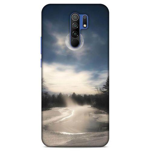 Lopard Xiaomi Redmi 9 Uyumlu Kılıf Gece'S (27) Tasarımlı Kılıf Dolunay