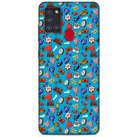 Retro (21) Desen Koruyucu Kapak Renkli Samsung Galaxy A21s Kılıf