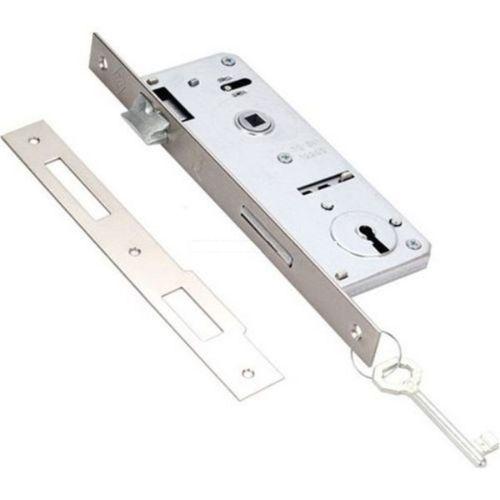 Kale Kapı Kilidi Tek Anahtarlı 151 40 mm Nikel