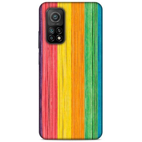 Lopard Xiaomi Mi 10T 5G Uyumlu Kılıf Wood'X (28) Arka Kapak Desenli