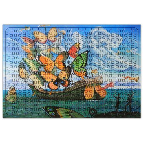 Yelkenli Kelebekler Puzzle 240 Parça Yapboz