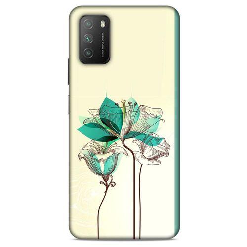 Lopard Xiaomi Poco M3 Uyumlu Kılıf Botanix (95) Back Cover