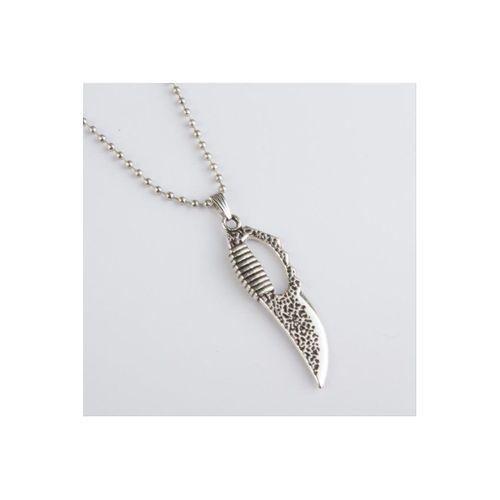 Bıçak Figürlü Metal Kolye