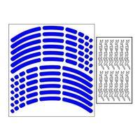 YAMAHA Yamaha Reflektör Mavi I Xmax Uyumlu 1 Set Jant Şeridi