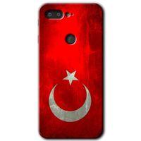 GM 9 Pro Kılıf HD Desen Baskılı Arka Kapak - Albayrak + Kırılmaz Cam