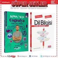 Yediiklim Yayınları 2026 KPSS Coğrafya Atölye Video Ders Notları ve AKM Dil Bilgisi Soru Bankası Seti 2 Kitap