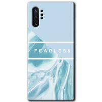 Galaxy Note 10 Plus Kılıf HD Desen Baskılı Arka Kapak - Fearless
