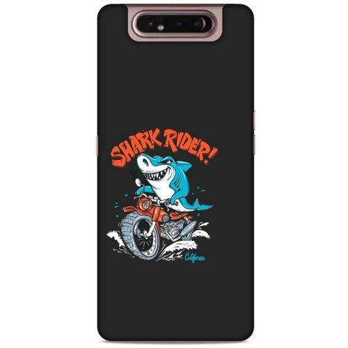 Animax Sürücü Köpekbalığı Samsung Galaxy A80 Kılıf Desenli Silikon