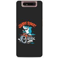Animax Sürücü Köpekbalığı Samsung Galaxy A80 Kılıf Desenli Silikon