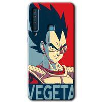 Samsung Galaxy A9 2018 Kılıf HD Desen Baskılı Arka Kapak - Vegeta